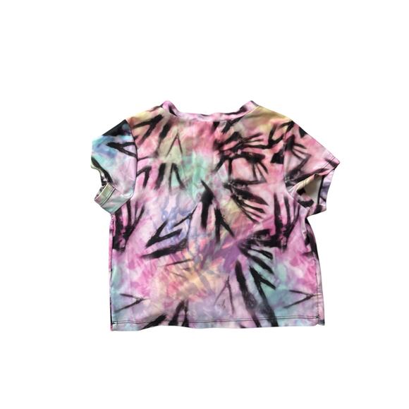 Girls More Than Magic Tie-Dye Tee – Size L (10/12) – Side Tie, Stretchy & Cute! - Picture 2 of 4